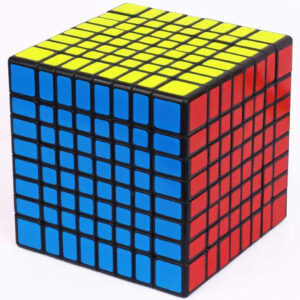 YuXin Huanglong 8x8x8 Magic Cube Fekete
